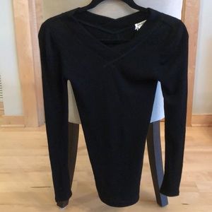 Grisal Cashmere Double V Neck - NWT